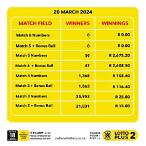 wednesday lottery results